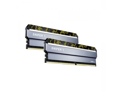 Комплект модулей памяти G.SKILL SniperX F4-3600C19D-16GSXKB DDR4 16GB (Kit 2x8GB) 3600MHz