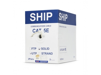 Кабель сетевой SHIP D135-2 Cat.5е UTP 30В PVC