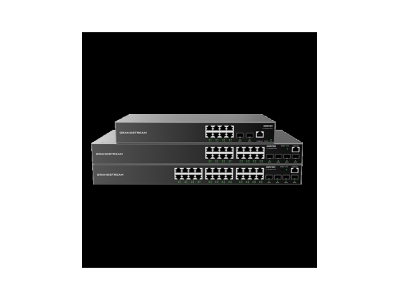 Grandstream GWN7803, Enterprise Layer 2+ Managed Network Switch, 24-ports Gigabit Ethernet, 4-SFP, Desktop, wall-mount, or rack-mount