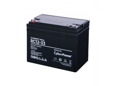 Аккумуляторная батарея CyberPower RC12-33 12В 33 Ач