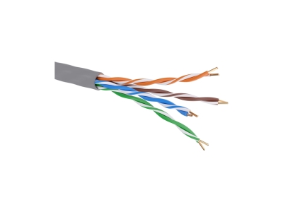 Кабель витая пара DKC RN5EUUK03GY кат. 5E U/UTP нг(А)-LSLTx