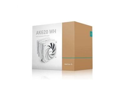 Кулер для процессора Deepcool AK620 DIGITAL WH