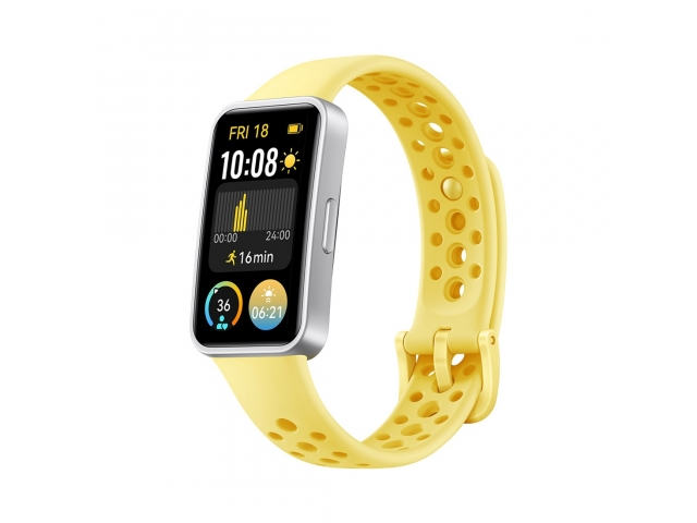 Умный браслет Huawei Band 9 KIM-B19 Yellow Fluoroelastomer Strap