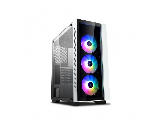 Компьютерный корпус Deepcool MATREXX 55 V3 ADD-RGB WH 3F без Б/П