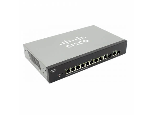 Коммутатор Cisco SG300-10PP (10/100/1000 Mbit) SG300-10PP-K9-EU