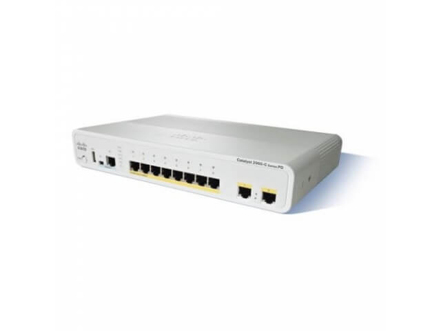 Коммутатор Cisco Catalyst 2960C-8TC-S (10/100 Mbit) WS-C2960C-8TC-S