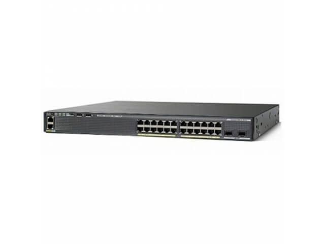 Коммутатор Cisco WS-C2960XR-24PD-I (10/100/1000 Mbit, 2 SFP+ порта)