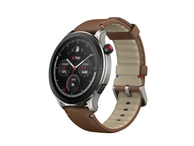 Смарт часы Amazfit GTR 4 A2166 Vintage Brown Leather