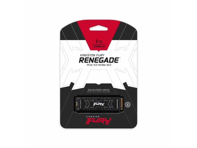 Твердотельный накопитель SSD Kingston FURY Renegade SFYRS/1000G M.2 NVMe PCIe 4.0