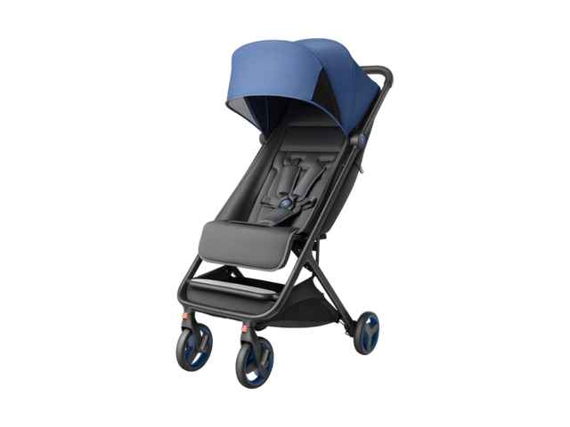 Детская коляска Qborn MITU Folding Baby Stroller Blue