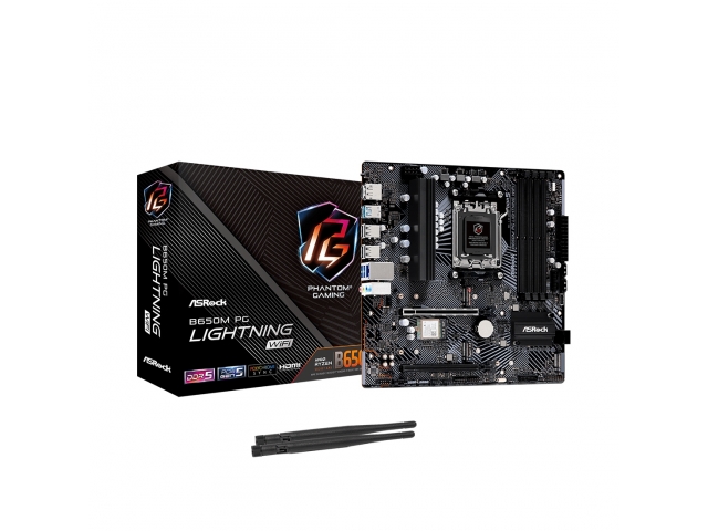 Материнская плата ASRock B650M PG LIGHTNING WIFI