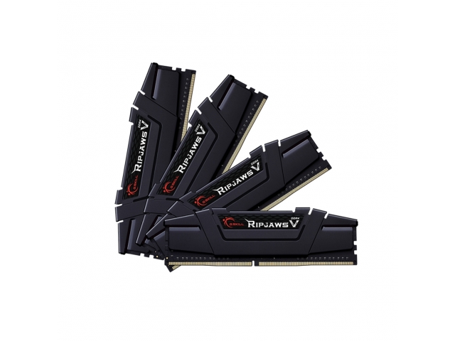 Комплект модулей памяти G.SKILL RipjawsV F4-4000C18Q-32GVK DDR4 32GB (Kit 4x8GB) 4000MHz