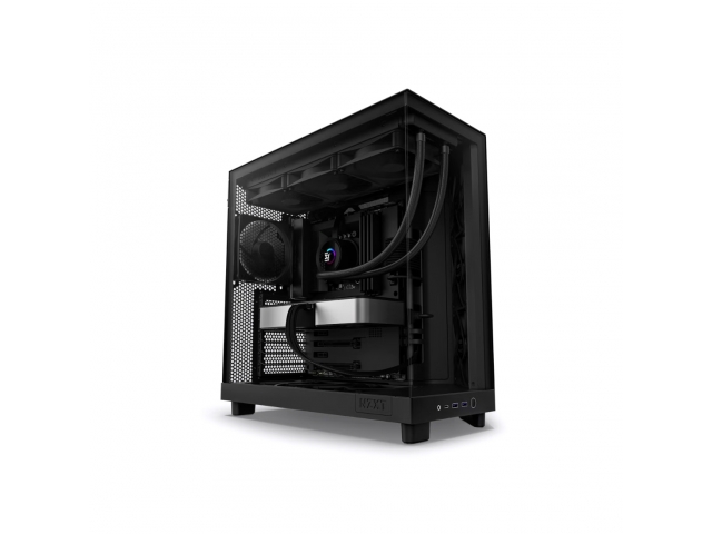 Компьютерный корпус NZXT H6 Flow CC-H61FB-01 Black без Б/П