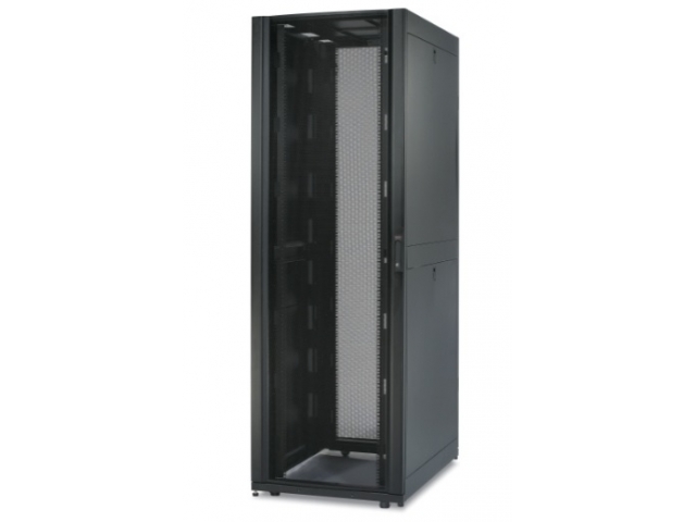 NetShelter SX 45U 750mm Wide x 1200mm Deep Enclosure with Sides Black