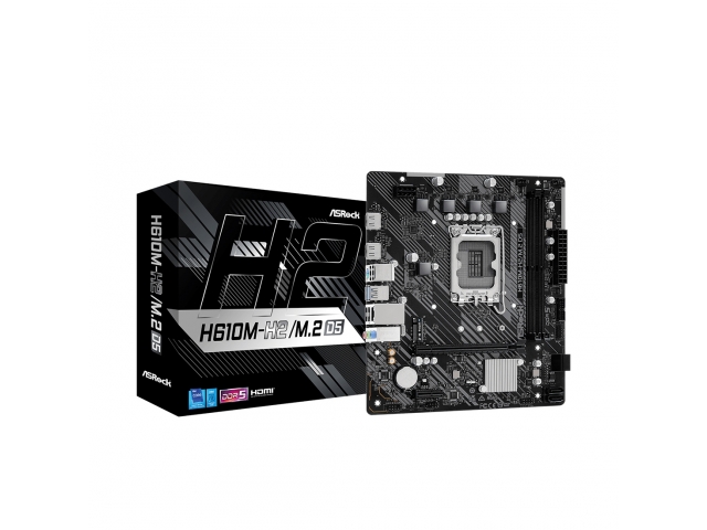 Материнская плата ASRock H610M-H2/M.2 D5