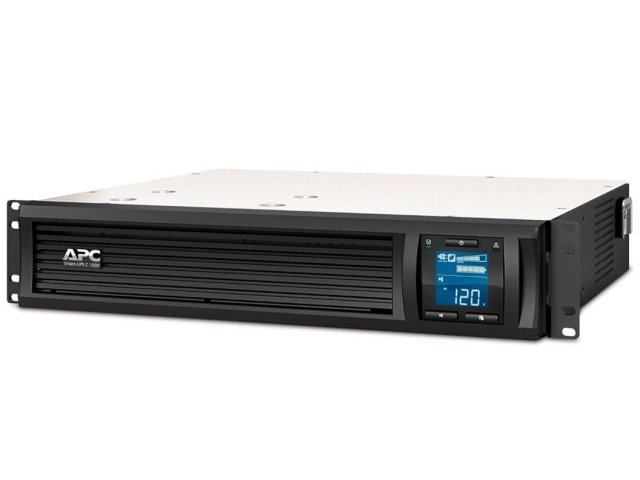 APC Smart-UPS C 1500VA 2U устанавливается в стойку с ЖК-дисплеем, 230В