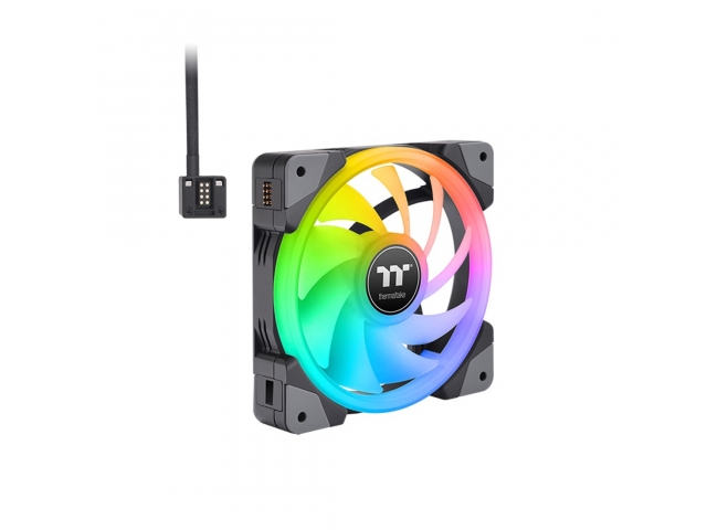 Кулер для компьютерного корпуса Thermaltake SWAFAN EX14 RGB PC Cooling Fan (3-Fan Pack)