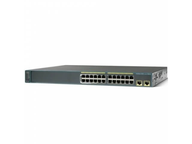 Коммутатор Cisco Catalyst 2960+24LC-S Switch (10/100 Mbit)