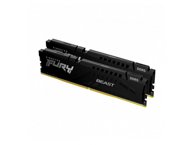 Комплект модулей памяти Kingston FURY Beast KF552C40BBK2-16 DDR5 16GB (Kit 2x8GB) 5200MHz