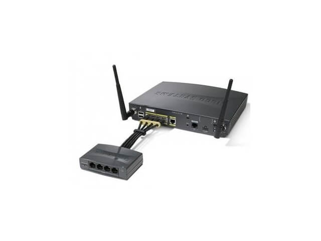 Cisco 4 Port 802.3af capable pwr module for 890 Series Router