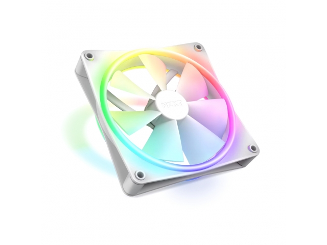 Кулер для компьютерного корпуса NZXT F140 RGB DUO RF-D14SF-W1 White