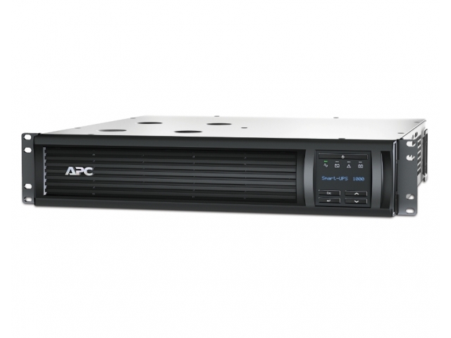 APC Smart-UPS 1000VA, установленный в стойку, ЖК-дисплей, 230В с портом SmartConnect