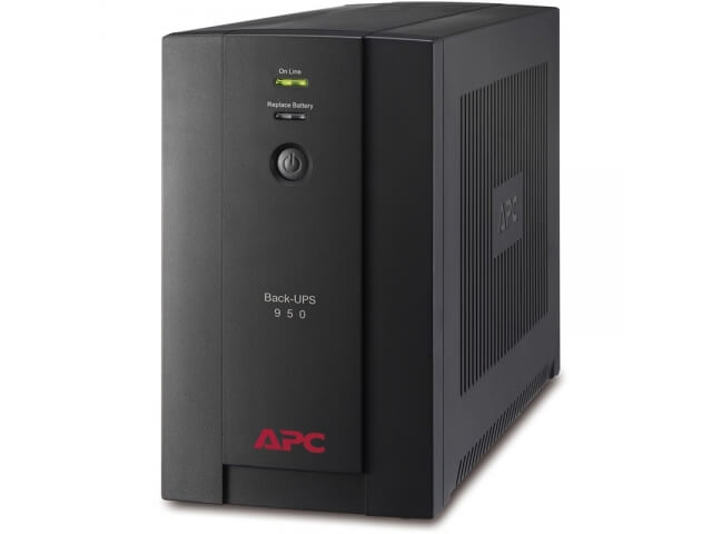 APC Back-UPS BX, Line-Interactive, 950VA / 480W BX950UI