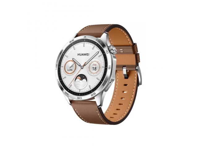 Смарт часы Huawei Watch GT 4 PNX-B19 46mm Brown Leather Strap