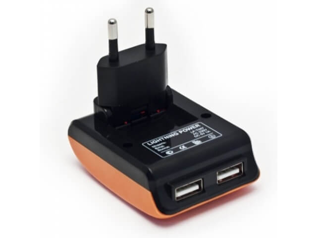 Универсальное USB зарядное устройство Lightning Power LP-T057B