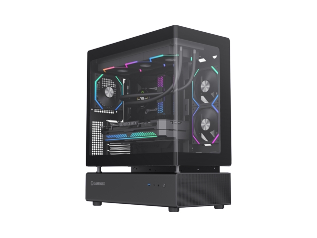 Компьютерный корпус Gamemax N80 BK Black без Б/П