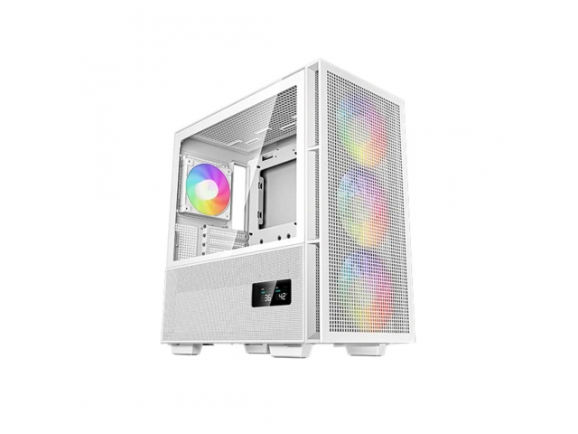 Компьютерный корпус Deepcool CH560 DIGITAL WH без Б/П