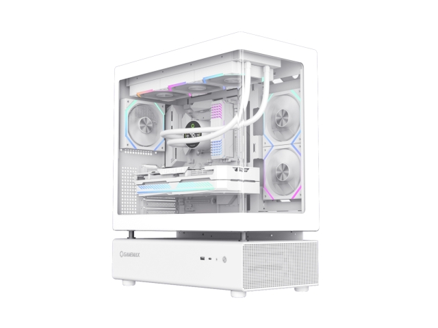 Компьютерный корпус Gamemax N80 WH White без Б/П