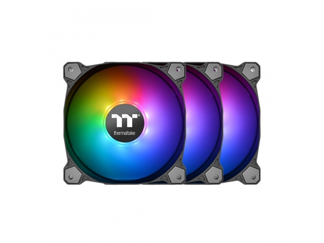 Кулер для компьютерного корпуса Thermaltake Pure Plus 14 RGB TT Premium Edition (3-Fan Pack)