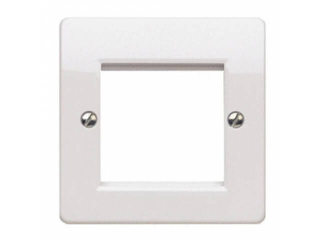 Frame AMP adapter for 45x45, white