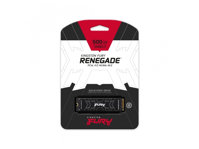 Твердотельный накопитель SSD Kingston FURY Renegade SFYRS/500G M.2 NVMe PCIe 4.0