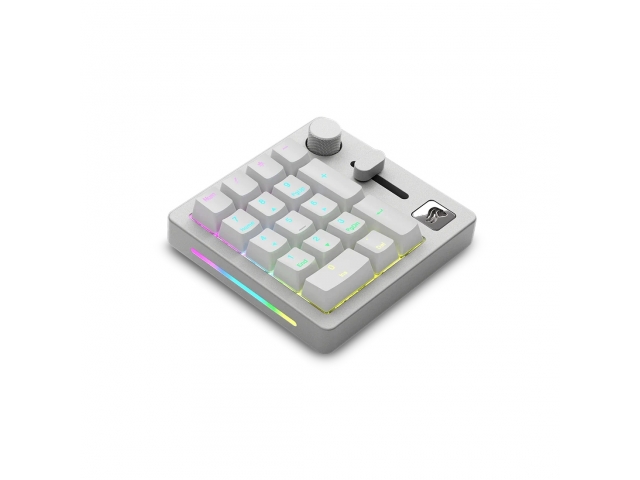 Клавиатура Glorious GMMK Numpad Pre-Built Fox Linear Switch White (GLO-GMMK-NP-FOX-W)