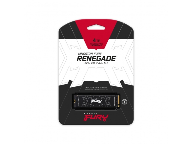 Твердотельный накопитель SSD Kingston FURY Renegade SFYRD/4000G M.2 NVMe PCIe 4.0