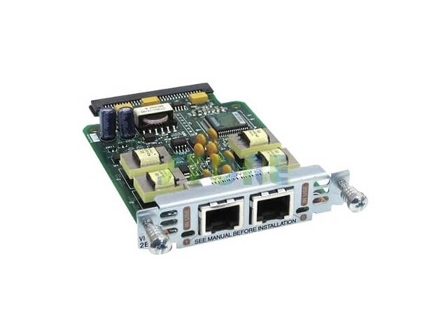 Cisco Two-port Voice Interface Card - E and M