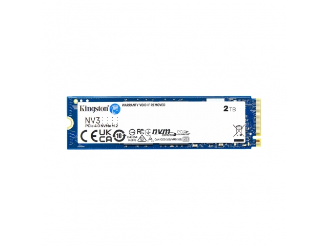 Твердотельный накопитель SSD Kingston NV3 SNV3S/2000G M.2 NVMe PCIe 4.0x4