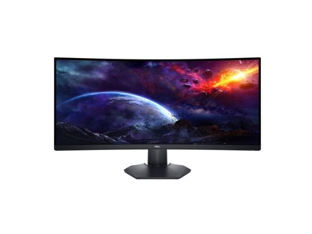 Dell 34 Curved Gaming Monitor - S3422DWG - 86.4cm (34’’)/ WQHD (3440 x 1440 ) VA/21:9/ DP, HDMI, USB 3.2/ AMD FreeSync/3Yw