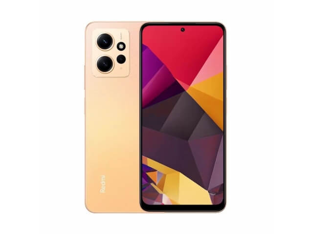 Мобильный телефон Redmi Note 12 6GB RAM 128GB ROM Sunrise Gold