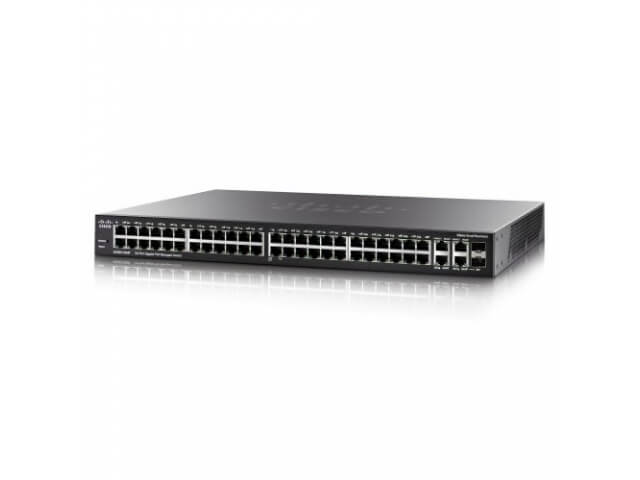 Коммутатор Cisco Small Business SF300-48PP (10/100 Mbit) SF300-48PP-K9-EU