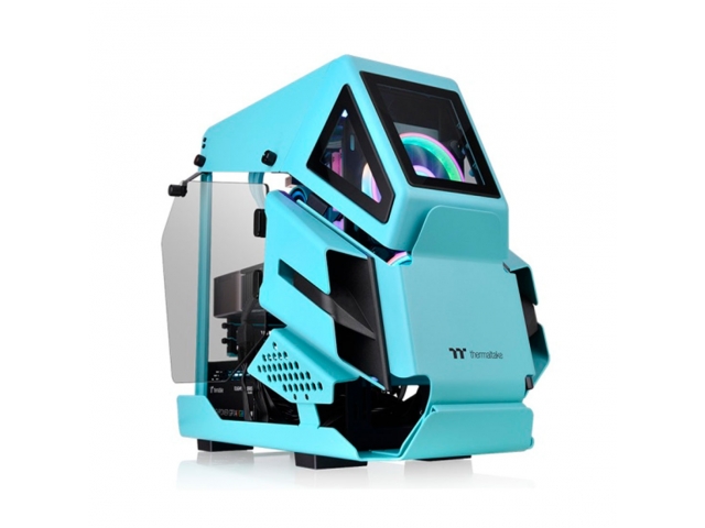 Компьютерный корпус Thermaltake AH T200 Turquoise без Б/П