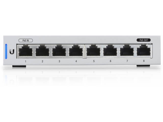 Коммутатор Ubiquiti UniFi Switch 8 port US-8