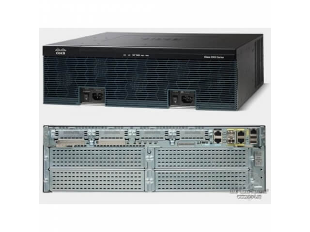 Маршрутизатор Cisco 3925E w/SPE200 4GE 3EHWIC 3DSP 2SM 256MBCF 1GBDRAM IPB CISCO3925E/K9