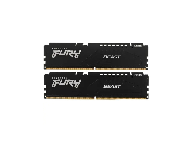 Комплект модулей памяти Kingston FURY Beast Black EXPO KF552C36BBEK2-16 DDR5 16GB (Kit 2x8GB) 5200MH