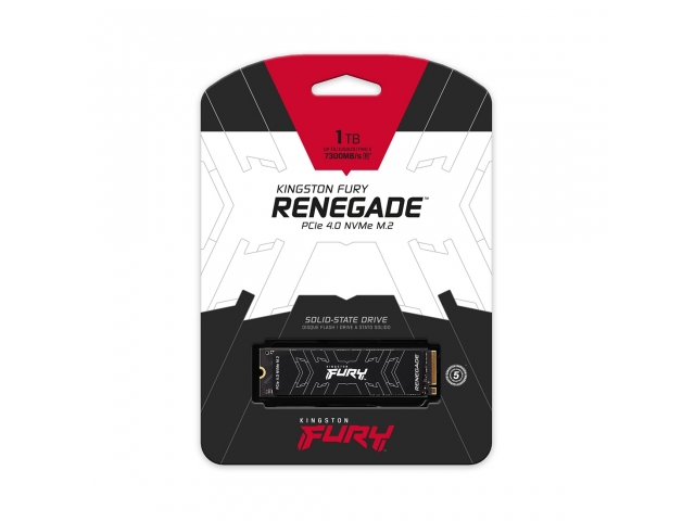 Твердотельный накопитель SSD Kingston FURY Renegade SFYRSK/1000G M.2 NVMe PCIe 4.0 HeatSink