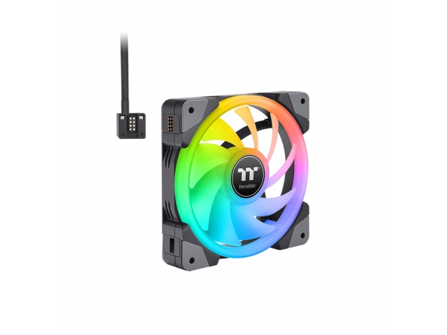 Кулер для компьютерного корпуса Thermaltake SWAFAN EX12 RGB PC Cooling Fan (3-Fan Pack)