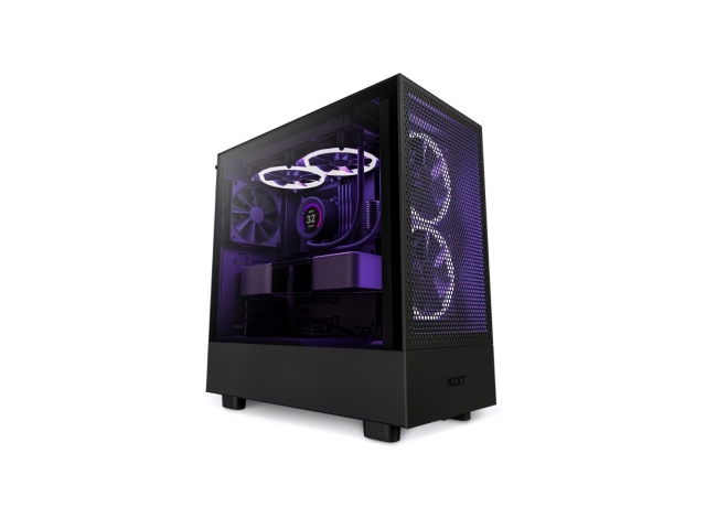 Компьютерный корпус NZXT H5 Flow CC-H51FB-01 Black без Б/П