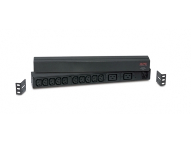 Rack PDU,Basic, 1U, 16A,208&230V, (10)C13 & (2)C19